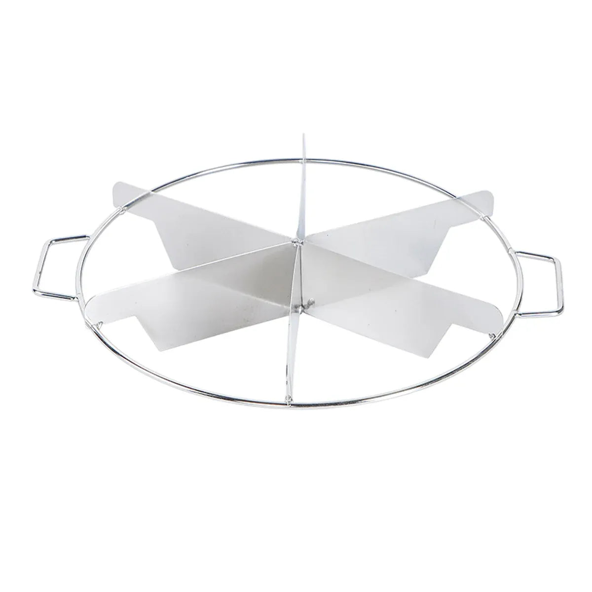 Round Pizza Cake Cutter Stainless Steel Pie Divider for Even Equal Slices Use