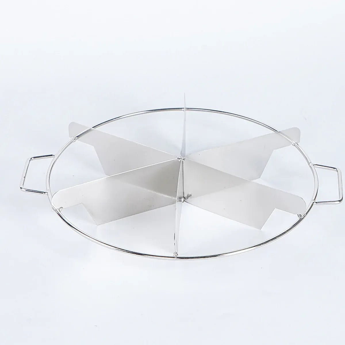 Round Pizza Cake Cutter Stainless Steel Pie Divider for Even Equal Slices Use