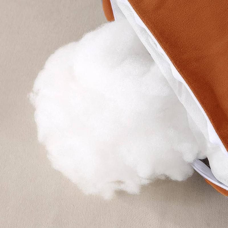 45cm*45cm Multicoloured Plain Solid Colour Cushion Cover Decorative Pillow Case - Red