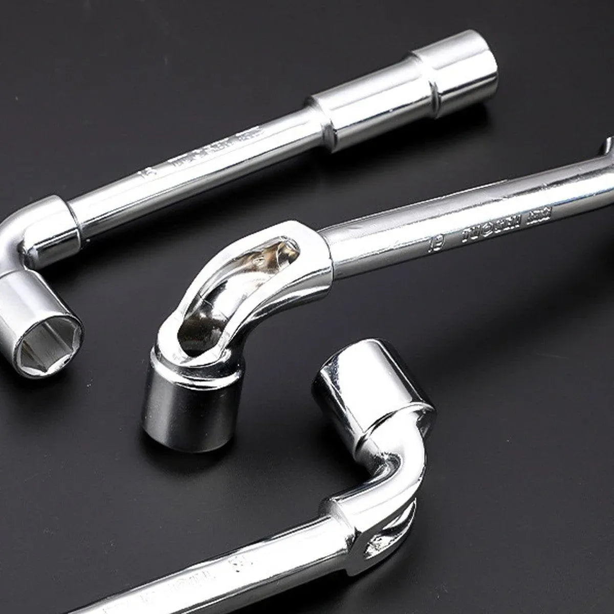 6-23mm L Shaped Socket Wrench Elbow Multi Size Hardware Repair Tool Set - 24mm