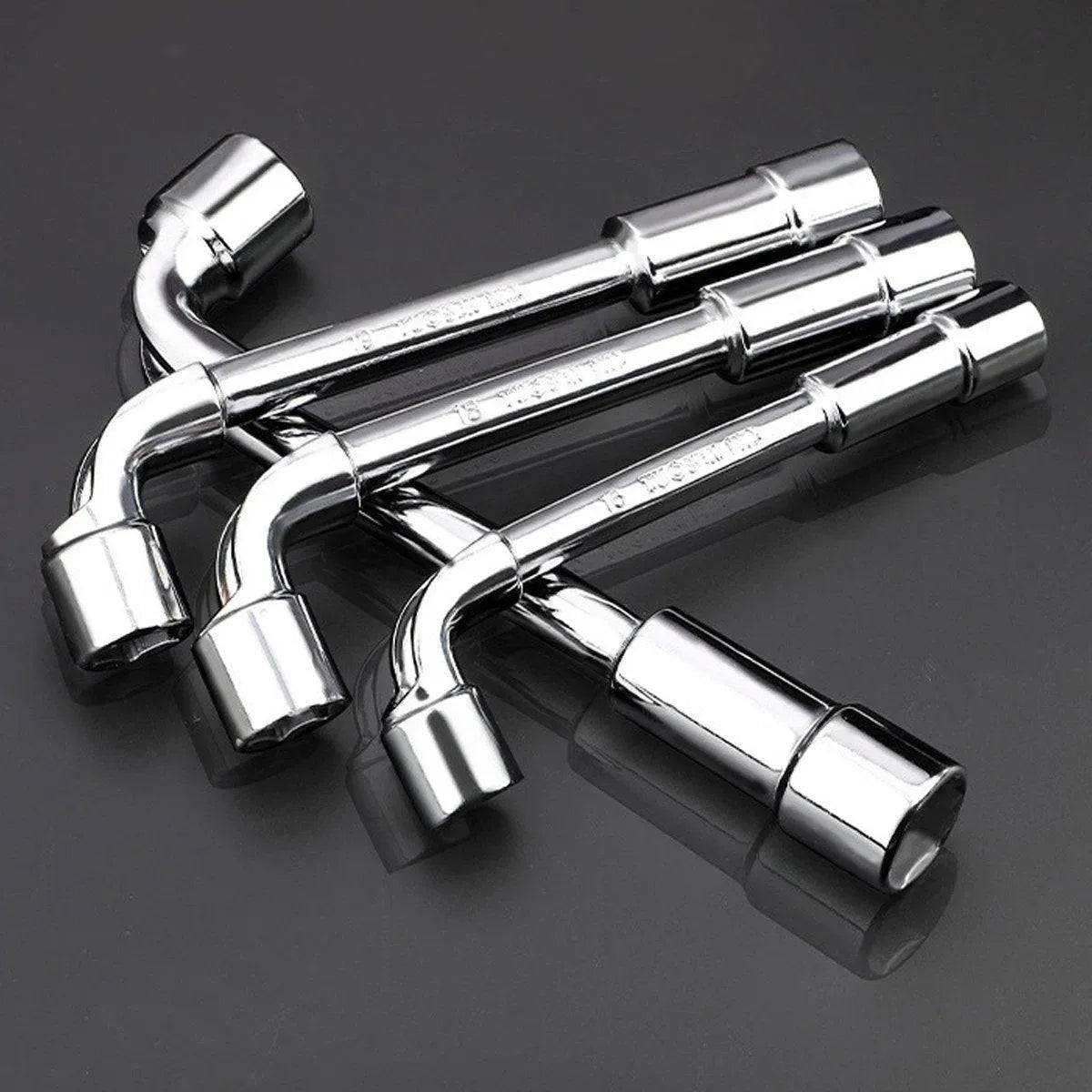 6-23mm L Shaped Socket Wrench Elbow Multi Size Hardware Repair Tool Set - 24mm
