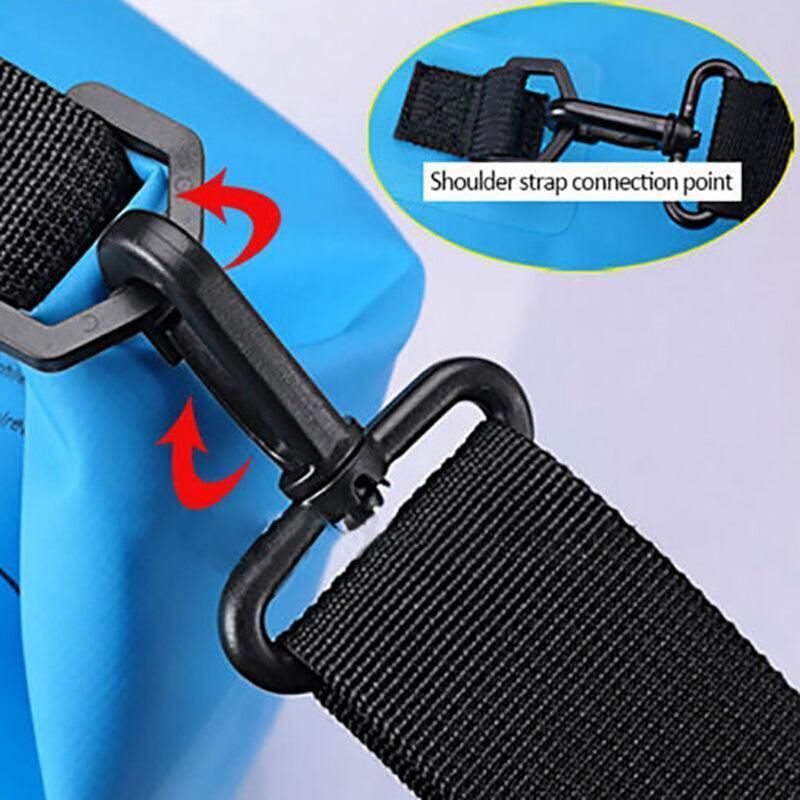 Orange Waterproof Bag Dry Sack Fishing Camping Canoeing Outdoor Sport 2/5/10/15/20/30 L - 30L