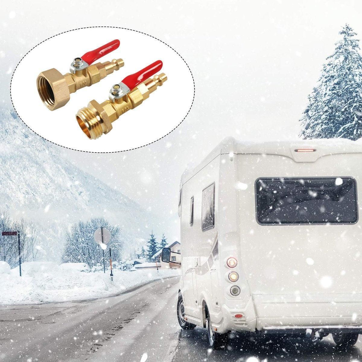 2PCS Antifreeze Winter Joint Tool Accessories Durable Threaded Parts for Repair