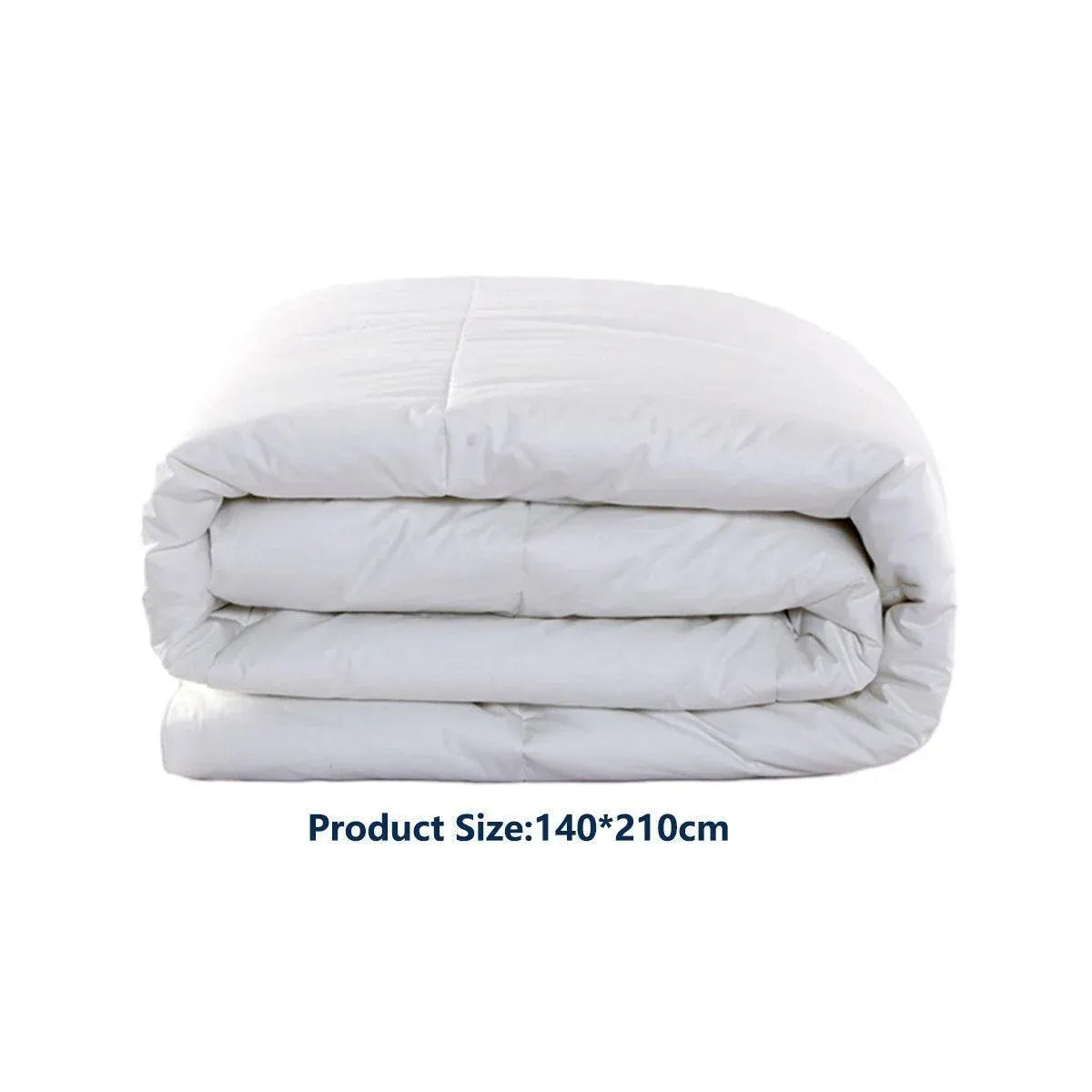 Luxury Hotel Quilt Core – Soft Microfiber Down Alternative Comforter for All Seasons - 180x210cm-Brushed