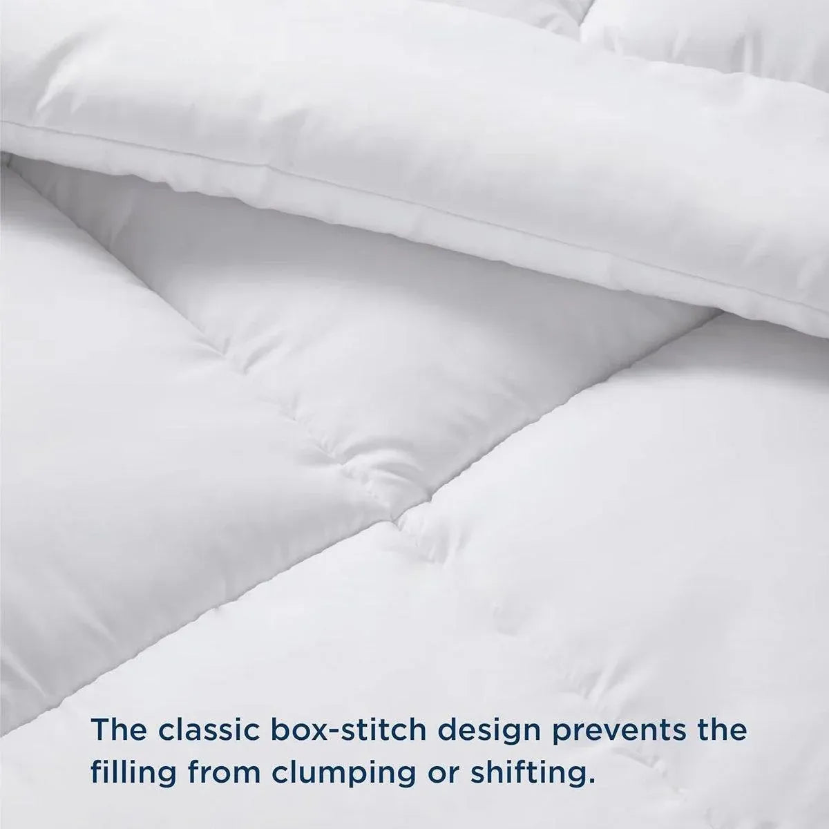 Luxury Hotel Quilt Core – Soft Microfiber Down Alternative Comforter for All Seasons - 245x210cm-Brushed