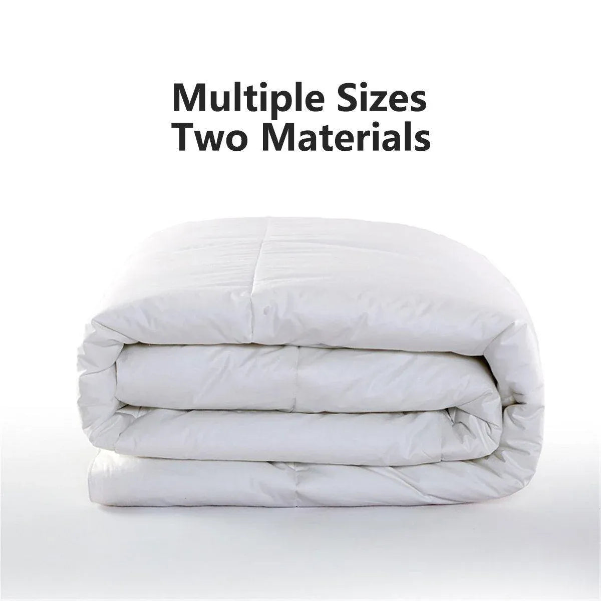 Luxury Hotel Quilt Core – Soft Microfiber Down Alternative Comforter for All Seasons - 140x210cm-Brushed