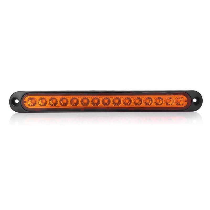 2PCS 15 LED Tail Lights Ultra Slim Trailer Truck Ute Brake Indicator Lamps