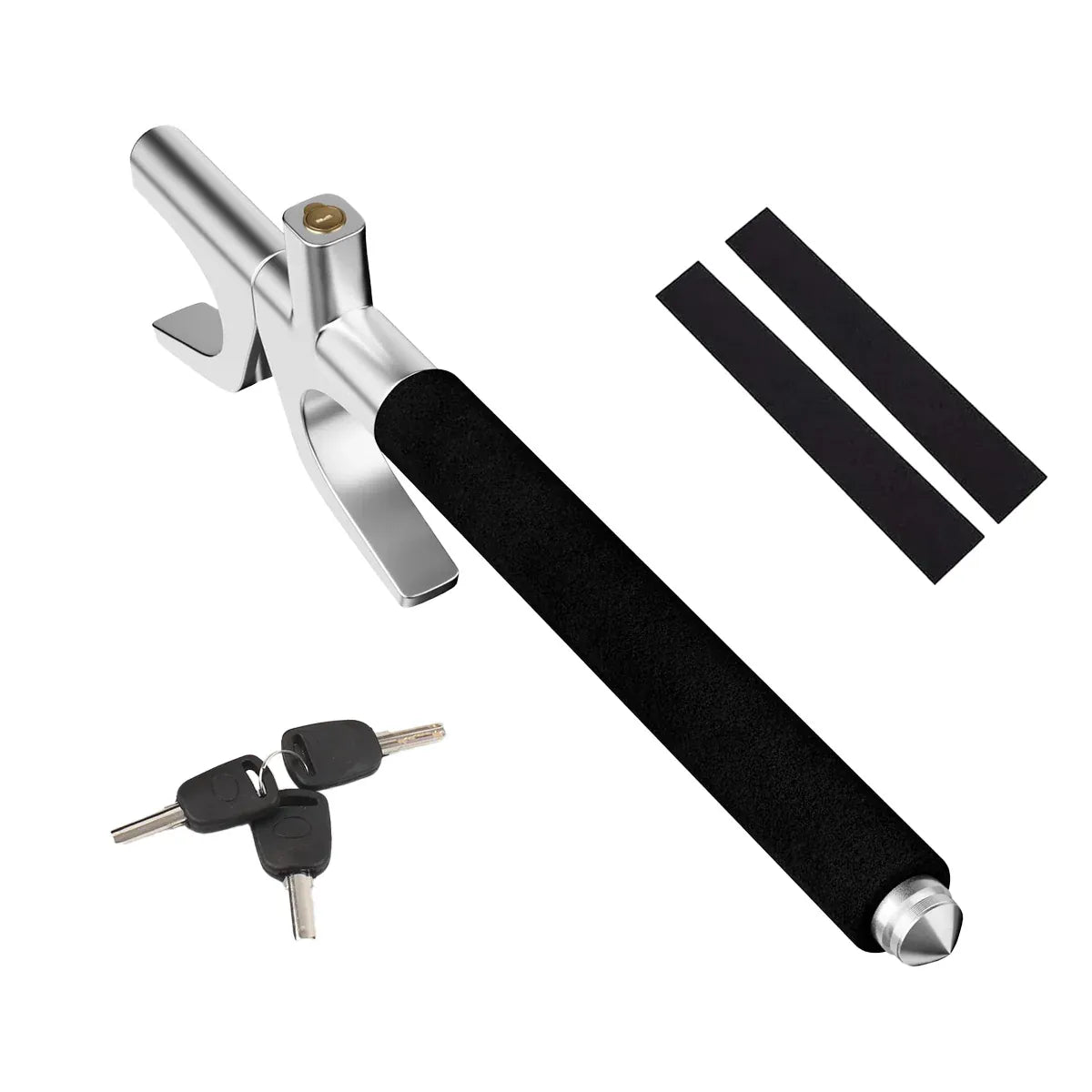 Multi Functional Car Anti Theft Steering Wheel Lock Security Bar for Vehicle Use