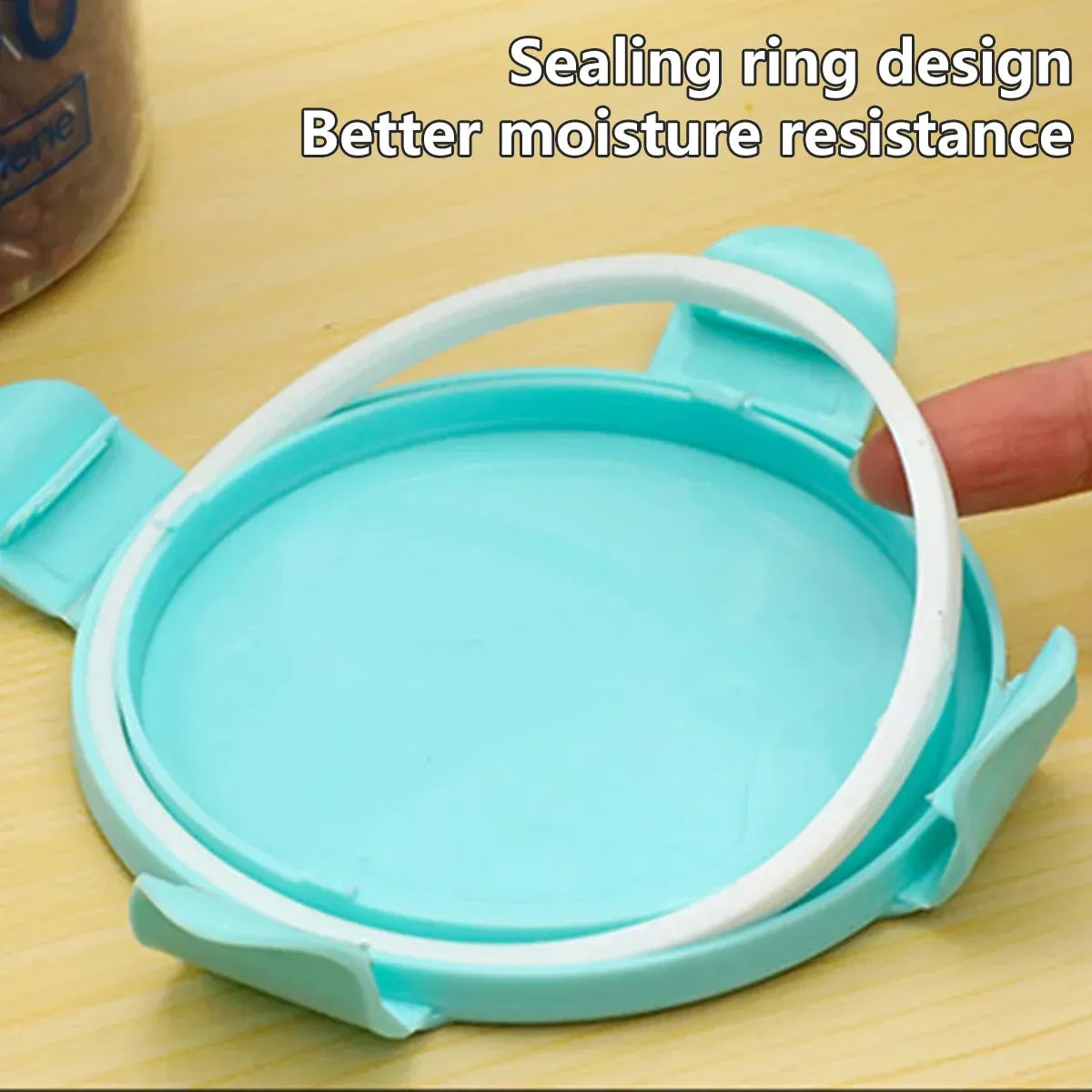 9-Piece Set Food Storage Sealed Lid Container Kitchen Canister Set Organiser