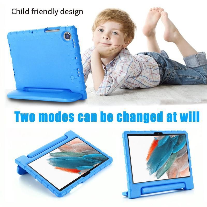 For Samsung Galaxy Tab A8 Plus 11Inch EVA Case Handheld Protective Drop Cover - Blue