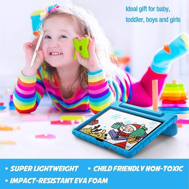 For Samsung Galaxy Tab A8 Plus 11Inch EVA Case Handheld Protective Drop Cover - Blue