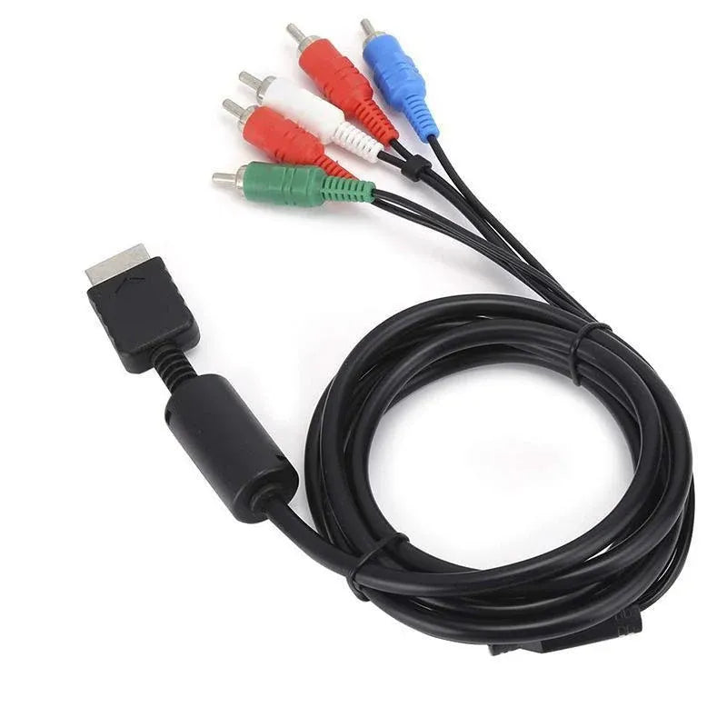 1.8M HD AV Video Audio Component Cable for SONY PS2 PS3 Playstation 2 3