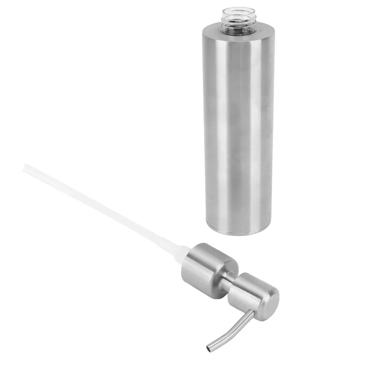 220/320ml Stainless Steel Press Type Oil Sprayer Soap Dispenser Durable - 220ml