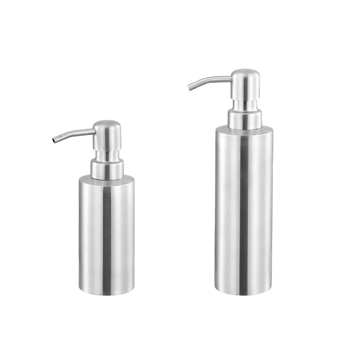 220/320ml Stainless Steel Press Type Oil Sprayer Soap Dispenser Durable - 320ml