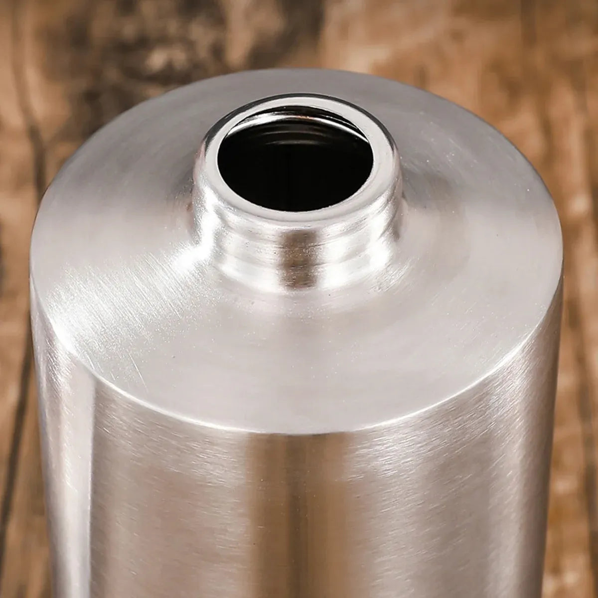 220/320ml Stainless Steel Press Type Oil Sprayer Soap Dispenser Durable - 320ml