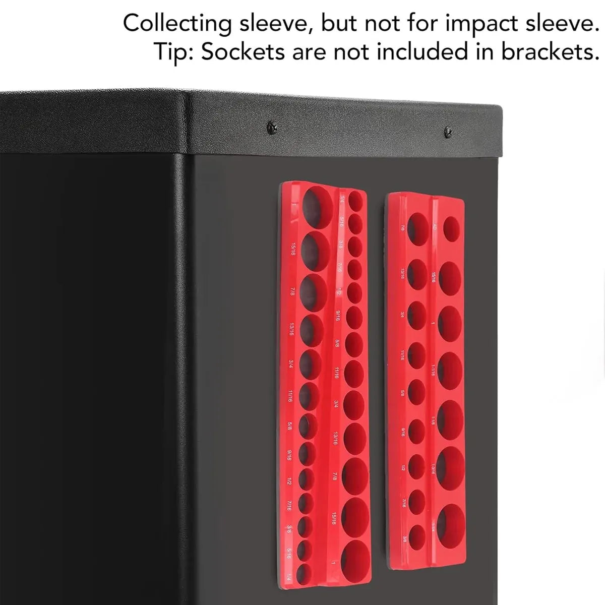 Plastic Socket Storage Rack Tool Organizer for Metric and Imperial Sockets