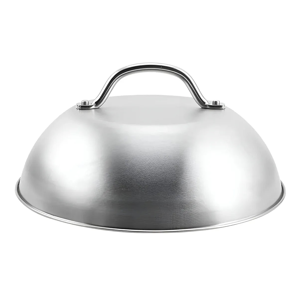 Stainless Steel Food Cover Dome Lid For Teppanyaki Grill Steak Cooking Kitchen