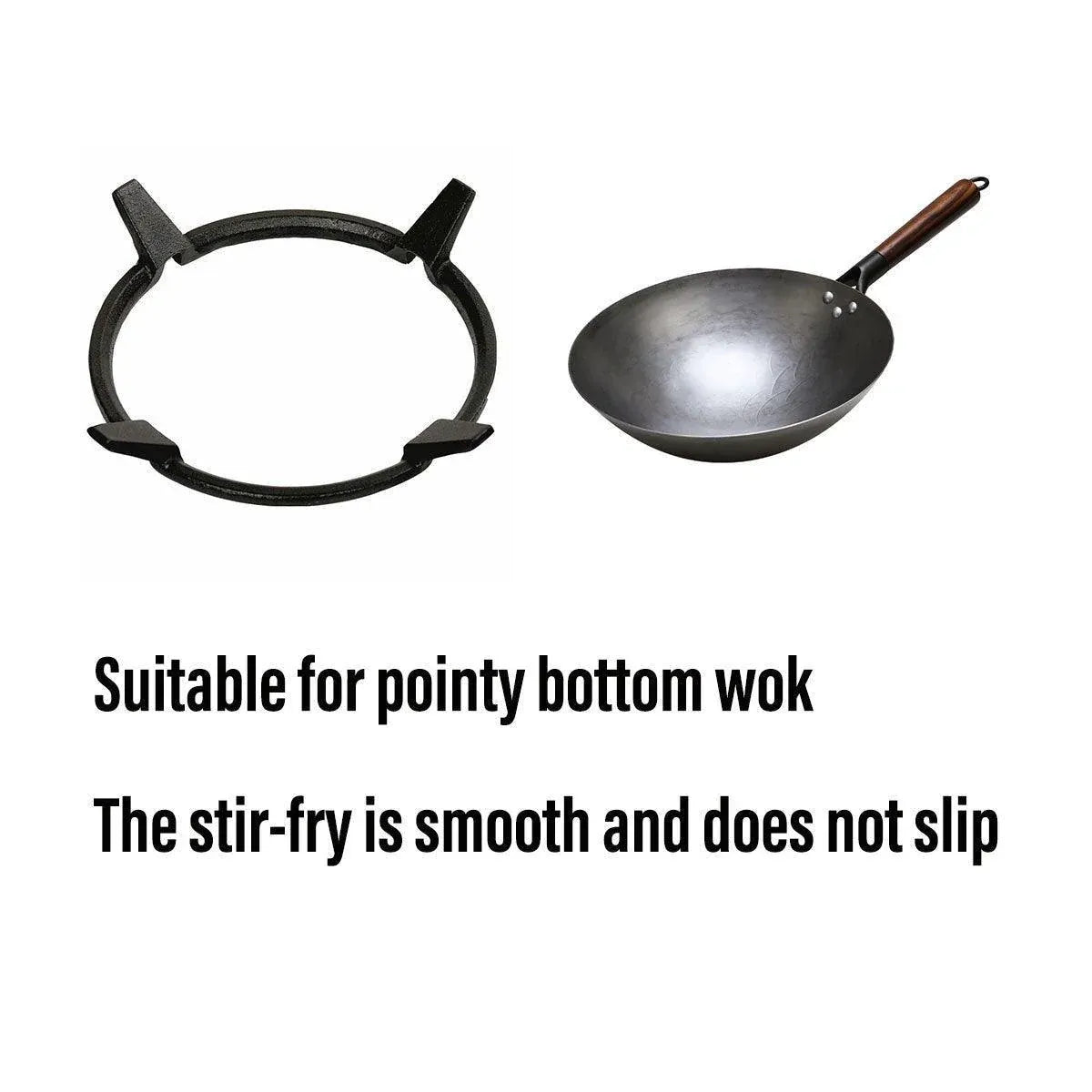 Universal Gas Stove Stand Non Slip Gas Cooker Rack Adjustable Gas Stove Holder