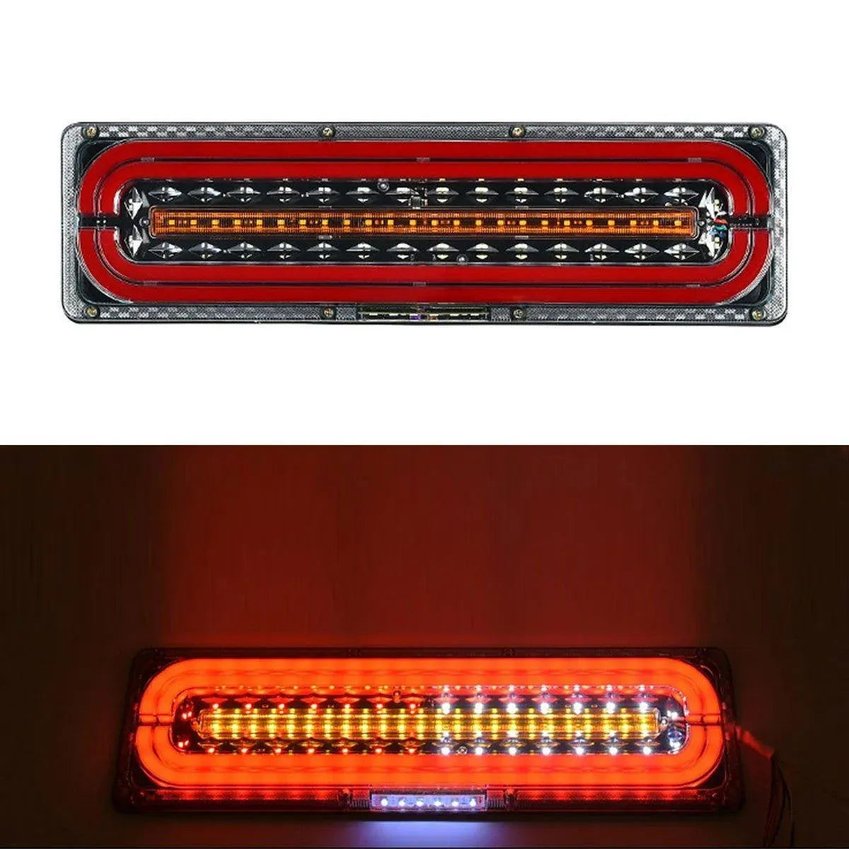 Truck Trailer LED Tail Light Sequential Turn Signal Lamp for RV Decoration