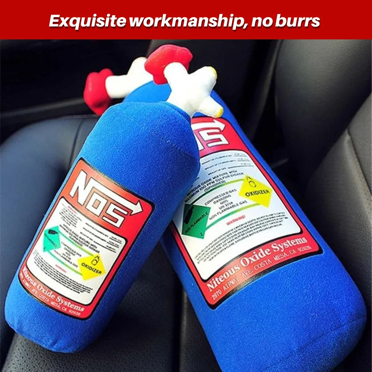Car Neck Pillow Headrest Cushion Lumbar Support Throw Pillow For Seat Driving - Pillow