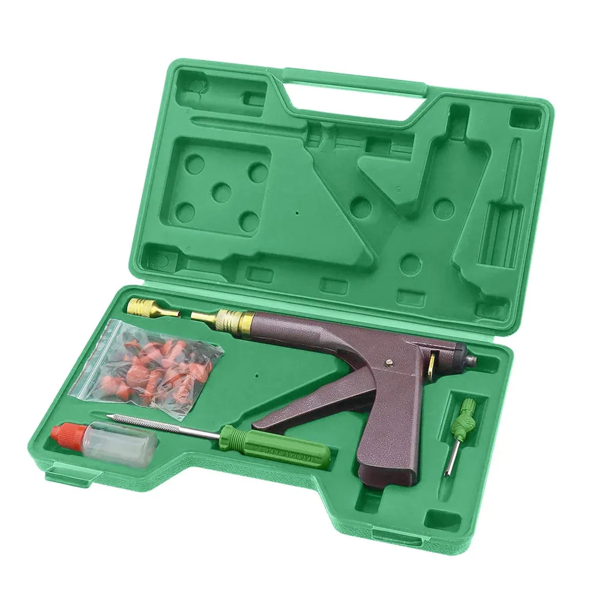 Tire Repair Tool Kit for Vehicle Moto Emergency Flat Tire Puncture Fix Set