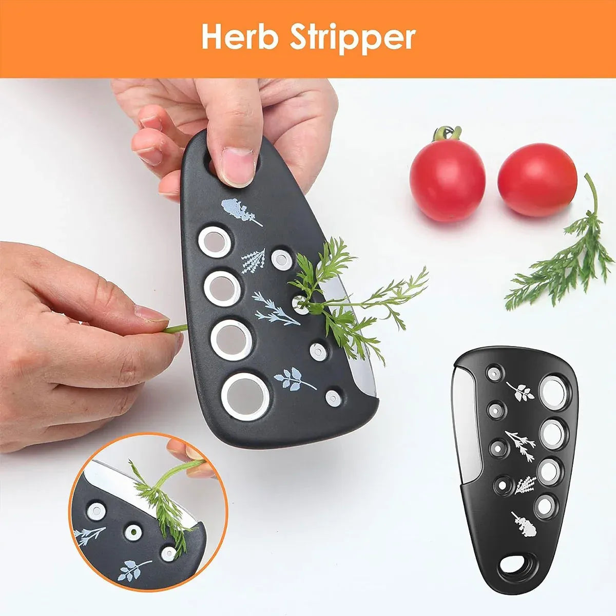 6 Pcs Kitchen Gadget Set Space-Saving Stackable 430 Stainless Steel