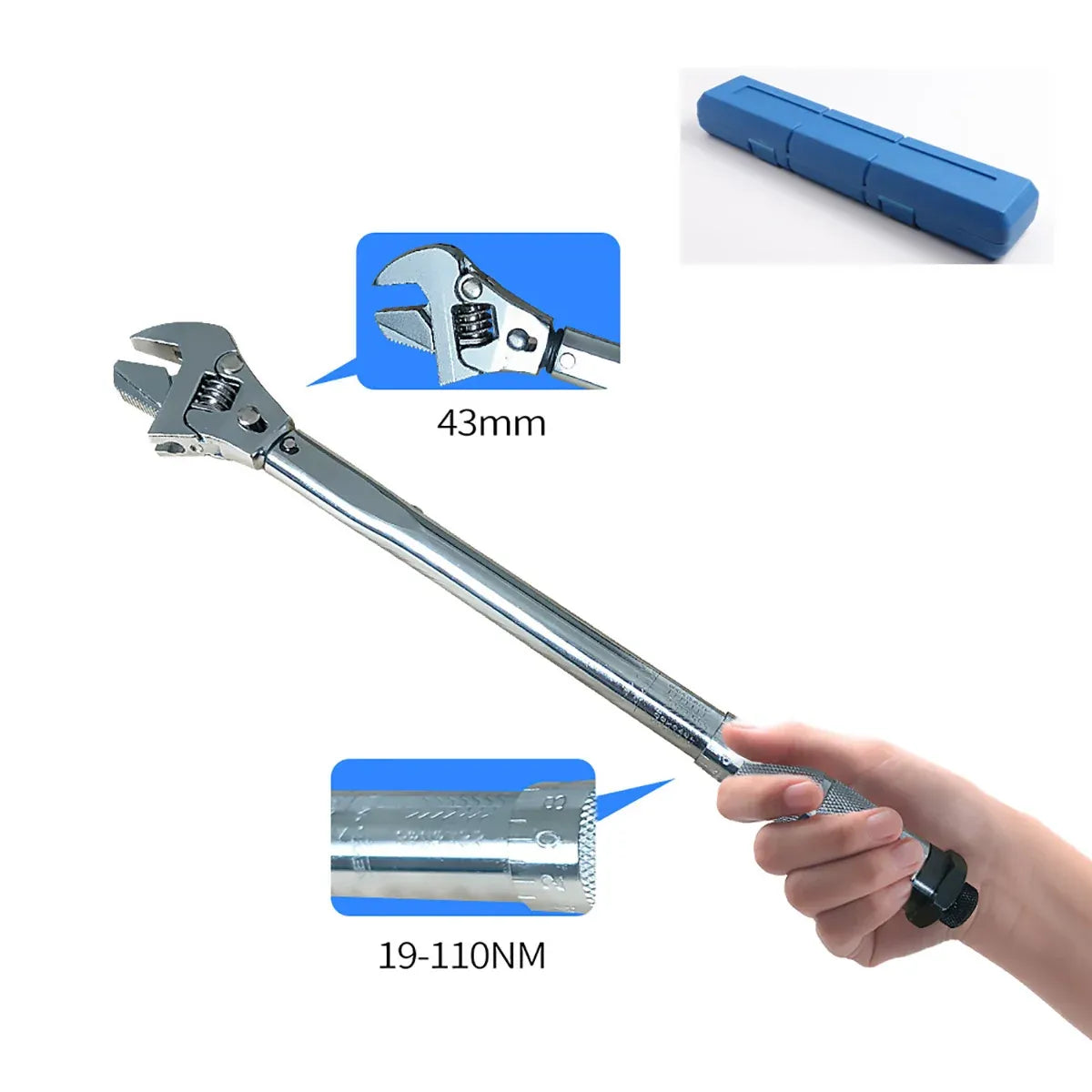 4 in 1 Multifunctional Torque Wrench Set High Precision for Car Bike