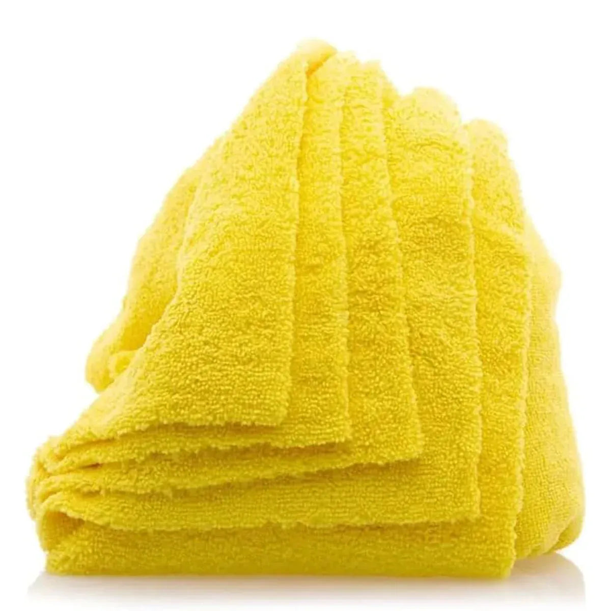10PCS Microfiber Cleaning Cloths Car Detailing Towels Polishing Rags No Scratch - Grey