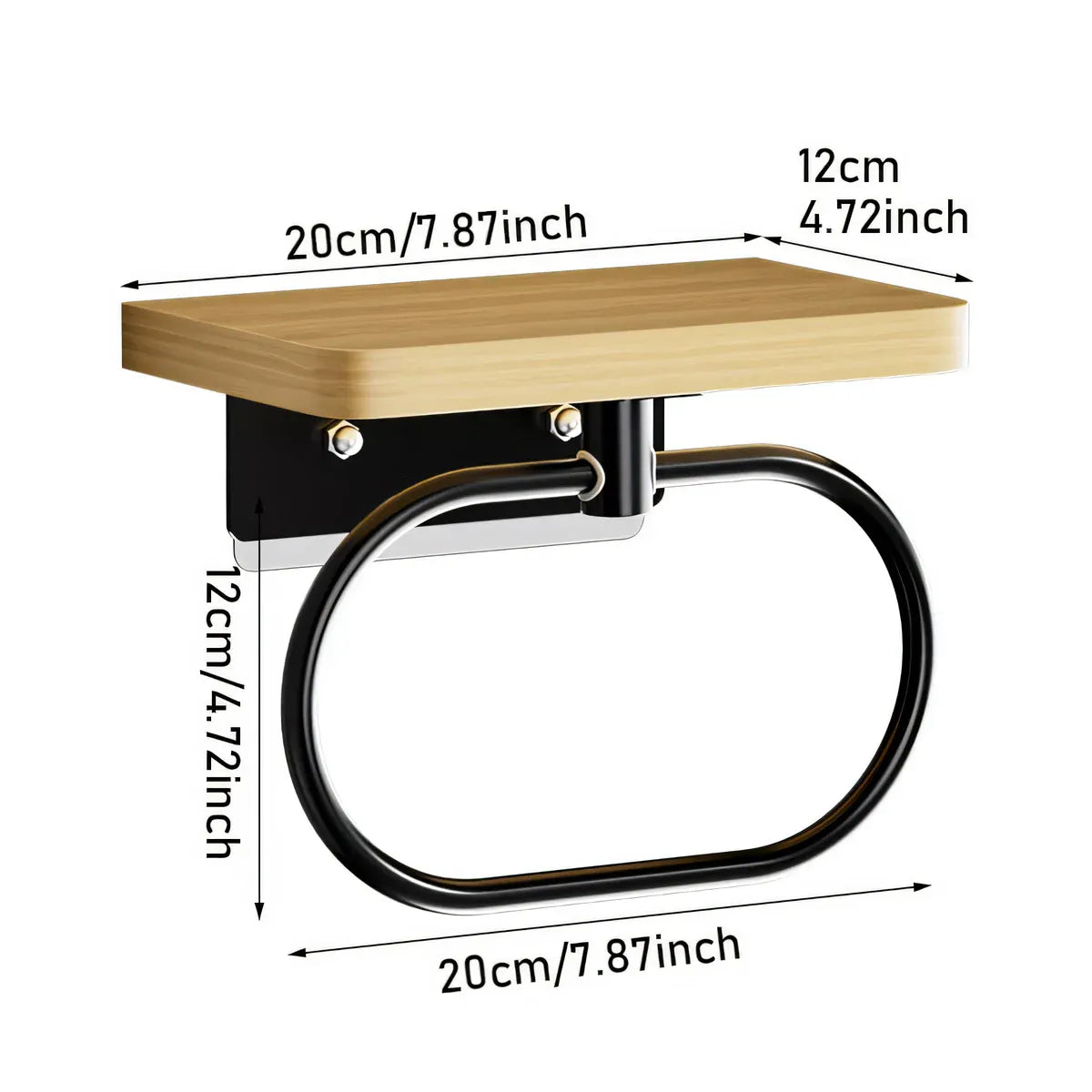 Towel Rack for Bathroom Shower Wall Mounted Rustproof Space Saving Durable