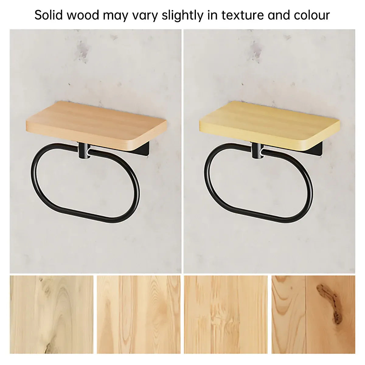 Towel Rack for Bathroom Shower Wall Mounted Rustproof Space Saving Durable