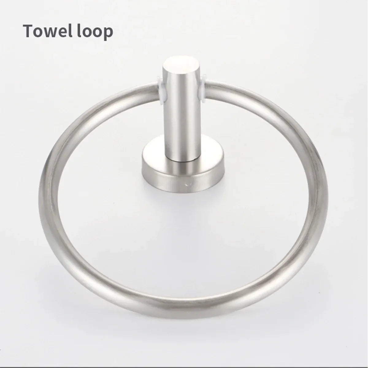 Bathroom Towel Rack Wall Mounted Towel Ring Black Toilet Paper Holder Shelf - Gold