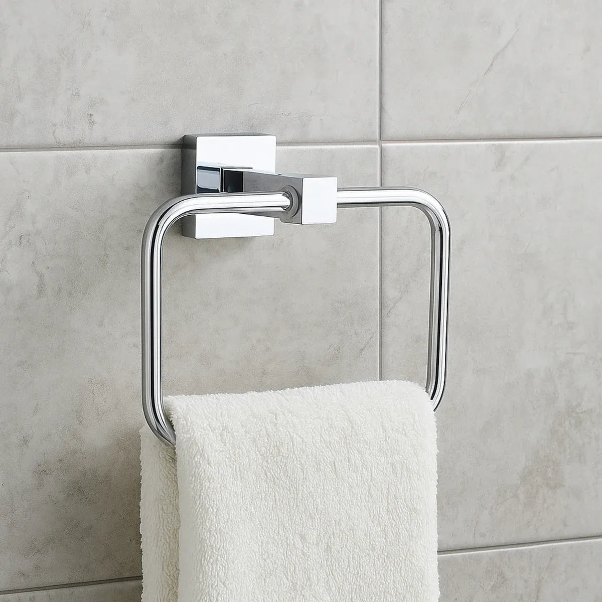 Bathroom Towel Rack and Towel Rod Hanger Wall Mounted for Bathroom Organizer