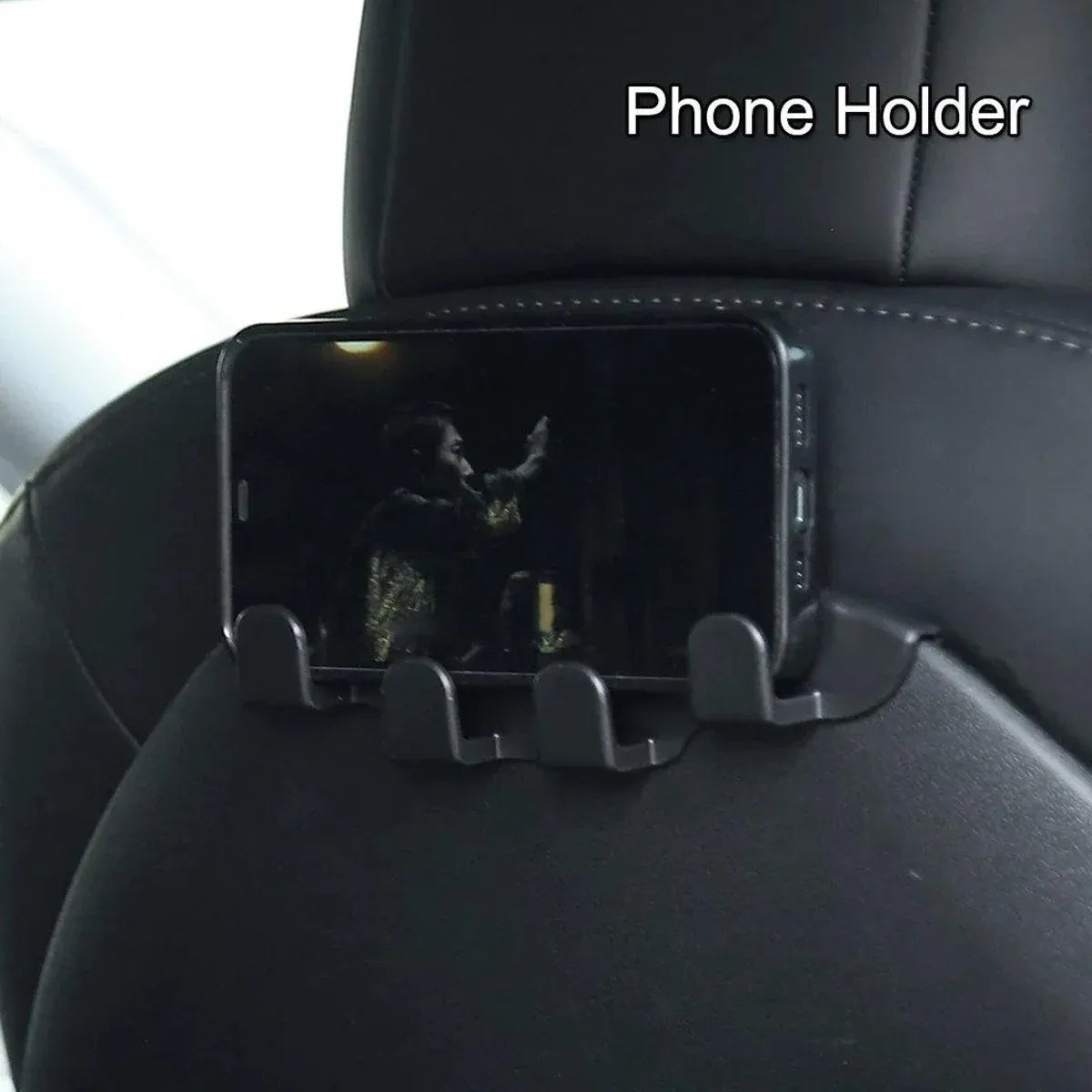 2pcs Hook Hangers for Tesla Model 3 Y Front Row Storage Backrest Organizer