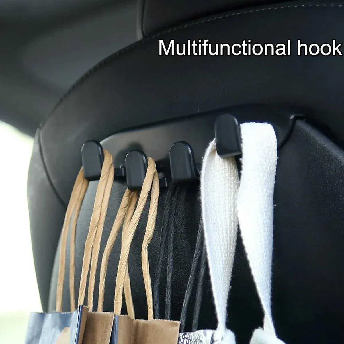 2pcs Hook Hangers for Tesla Model 3 Y Front Row Storage Backrest Organizer