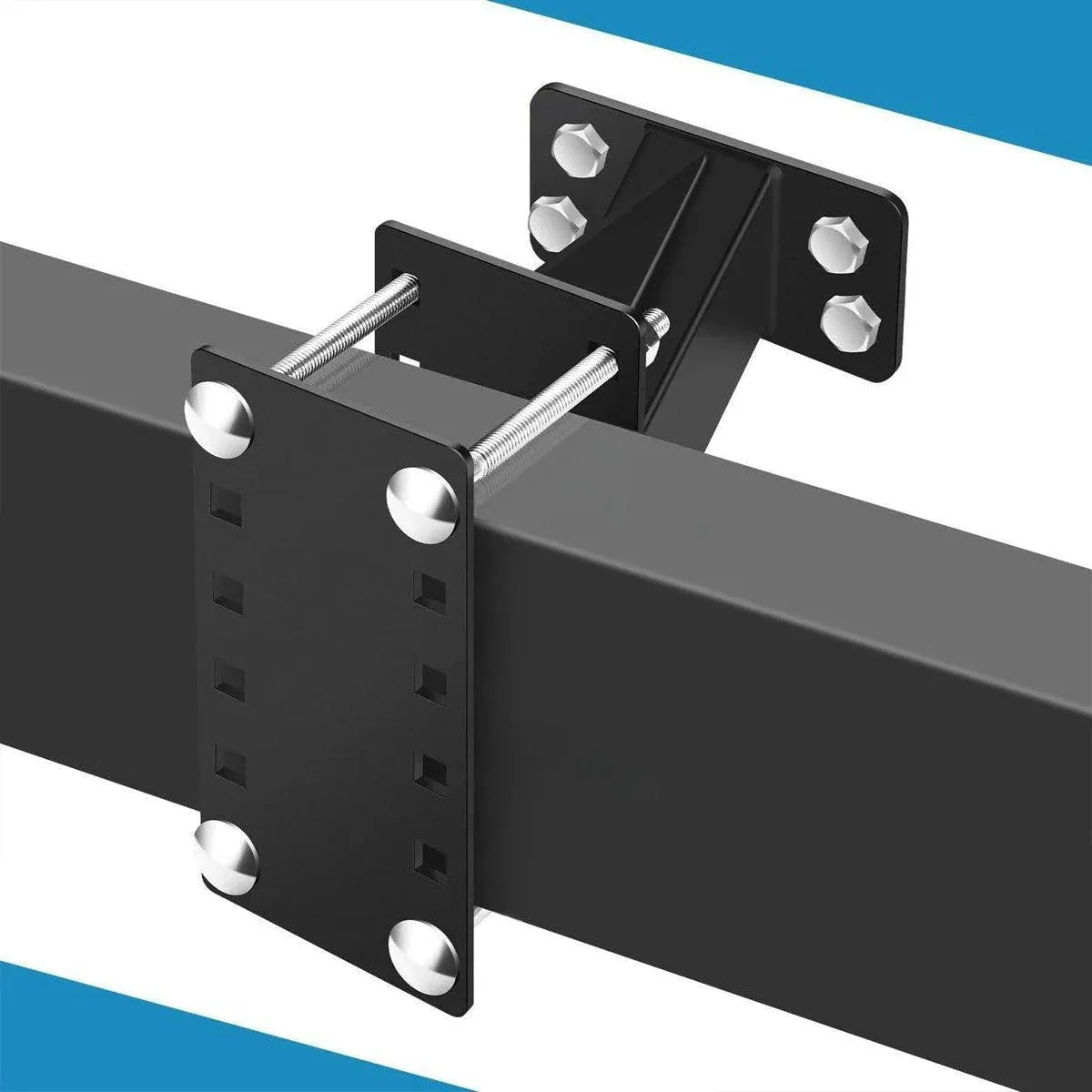 Heavy Duty Car Trailer Spare Tire Carrier Mount Universal Steel 150 lbs Capacity