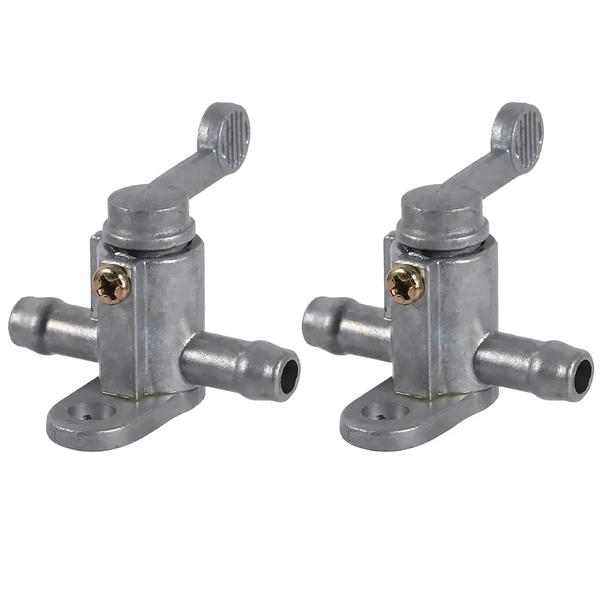 2PCS Off Road Motorcycle Dual 5/16 Fuel Valve Switch 8mm Dirt Pit Bike Accessory