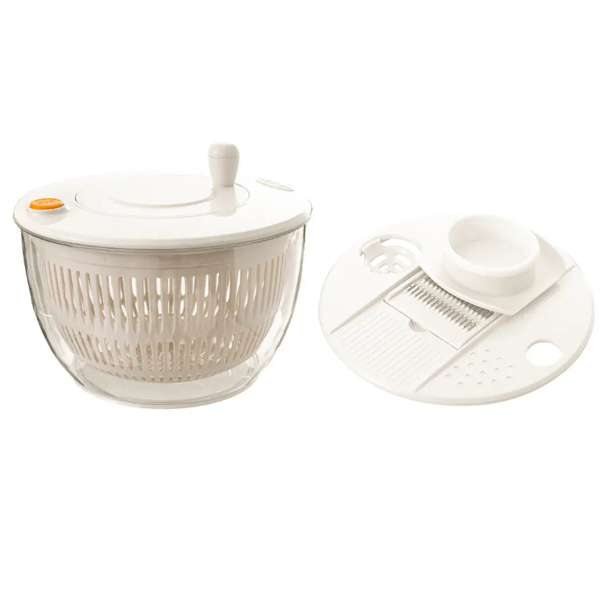 Salad Spinner Vegetable Dryer Fruit Dehydrator Multi Functional Kitchen Tool