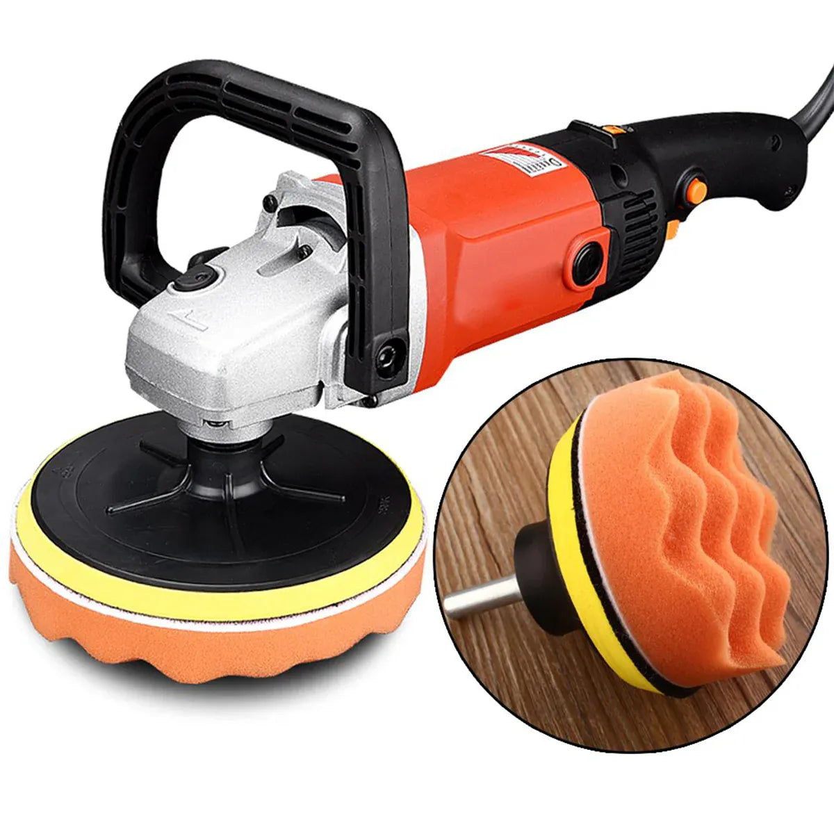 3 Inch Car Beauty Waxing Sponge Polishing Set High Density For Car Care Reusable