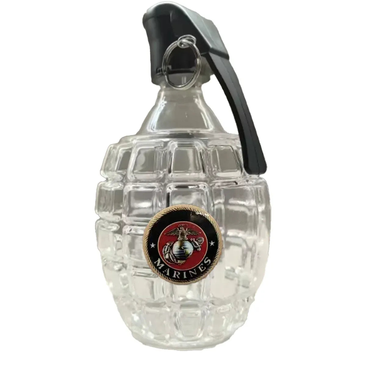 Creative Whiskey Bottle Clear 300ml Home Bar Decor Whiskey Lovers Gift Leak Proof