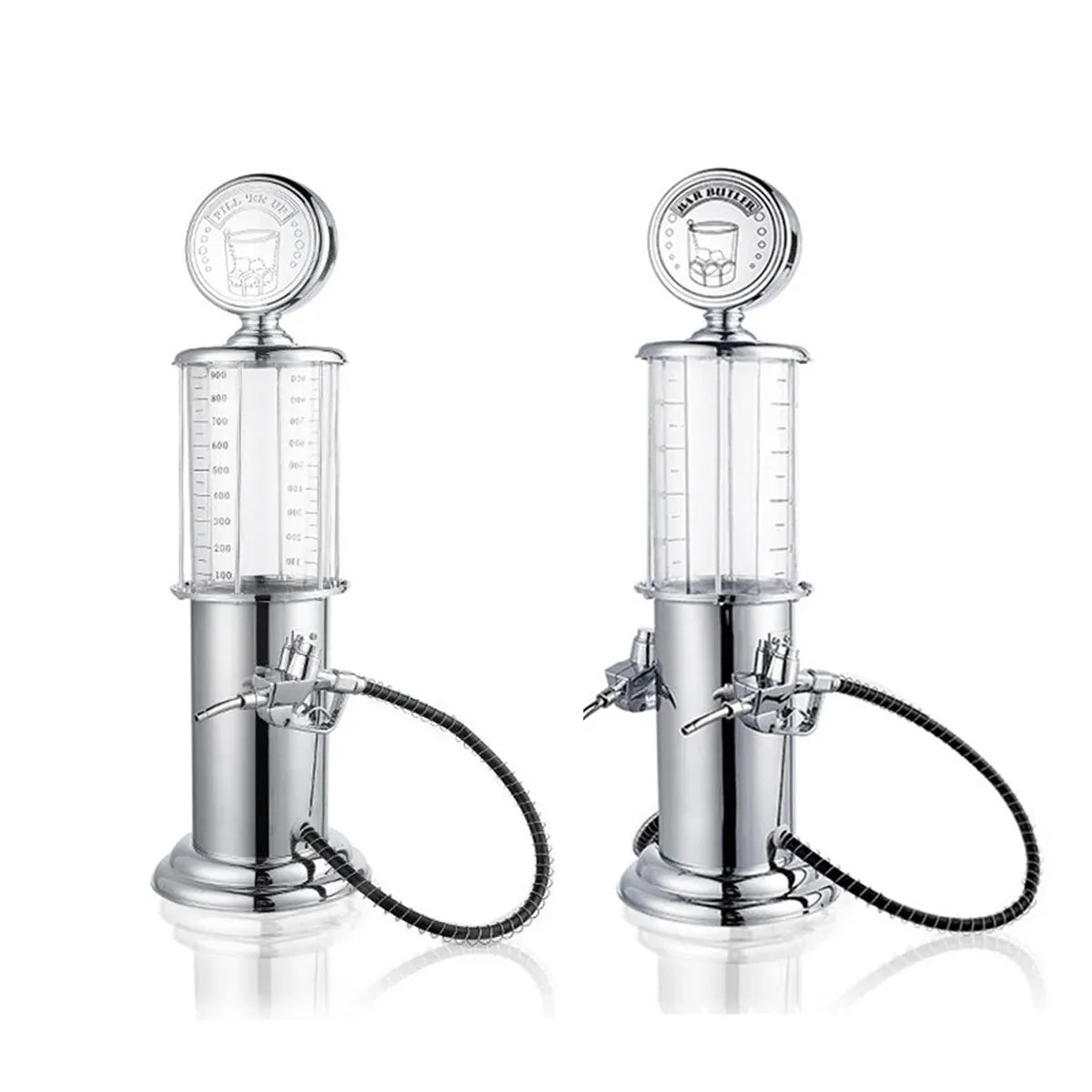 Single or Double Head Wine Dispenser Plastic 1L Capacity Leak Proof Easy Clean - Double Head