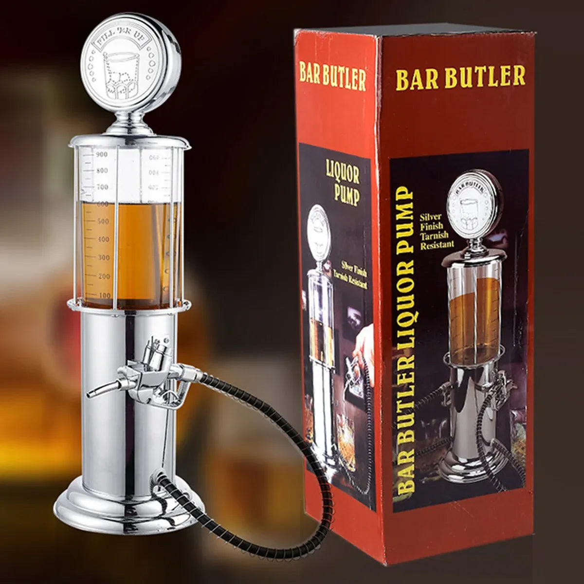 Single or Double Head Wine Dispenser Plastic 1L Capacity Leak Proof Easy Clean - Double Head