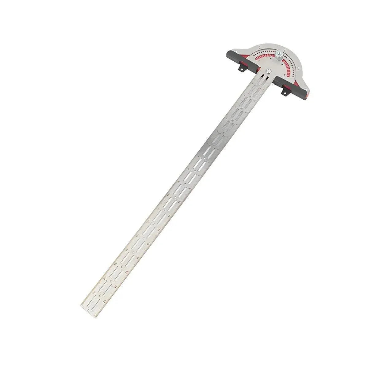 Woodworking Edge Ruler Protractor Angle Measuring Tool Carpenter - 20 inch
