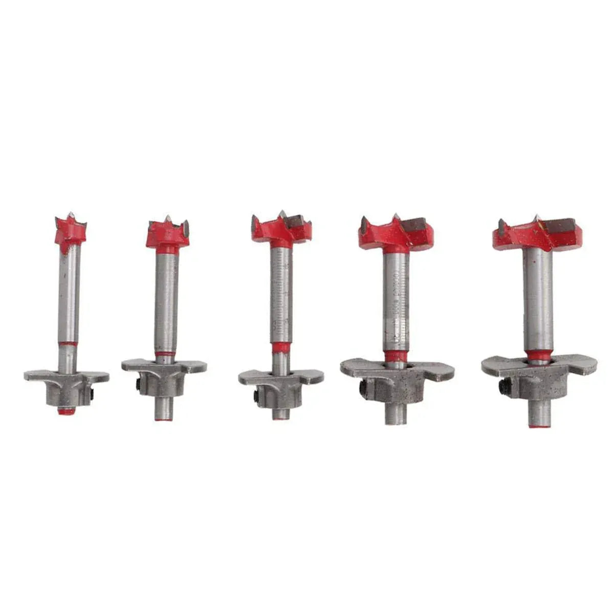 5PCS Woodworking Hole Saw Set Sturdy Durable for Wood Processing Openings Use