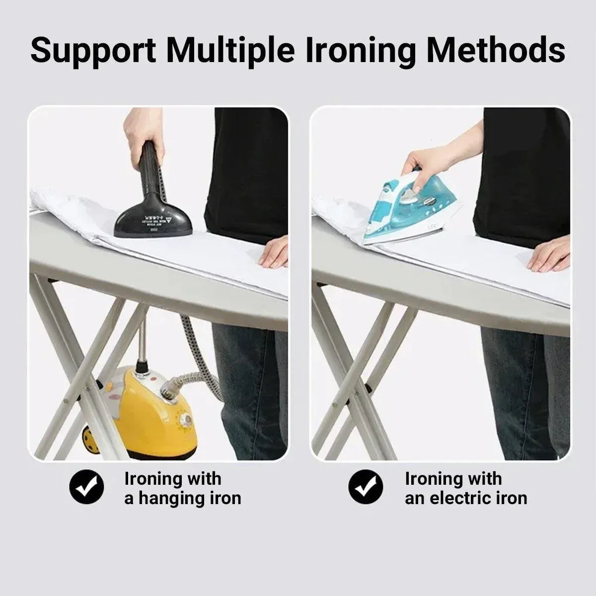 1 Foldable Ironing Board, Grey