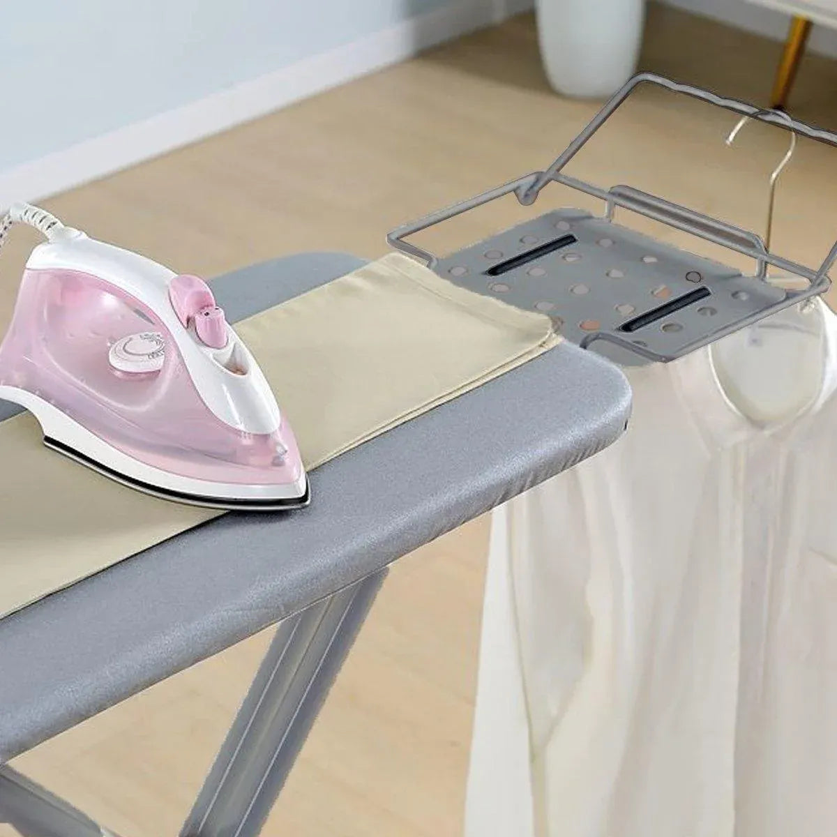 1 Foldable Ironing Board, Grey