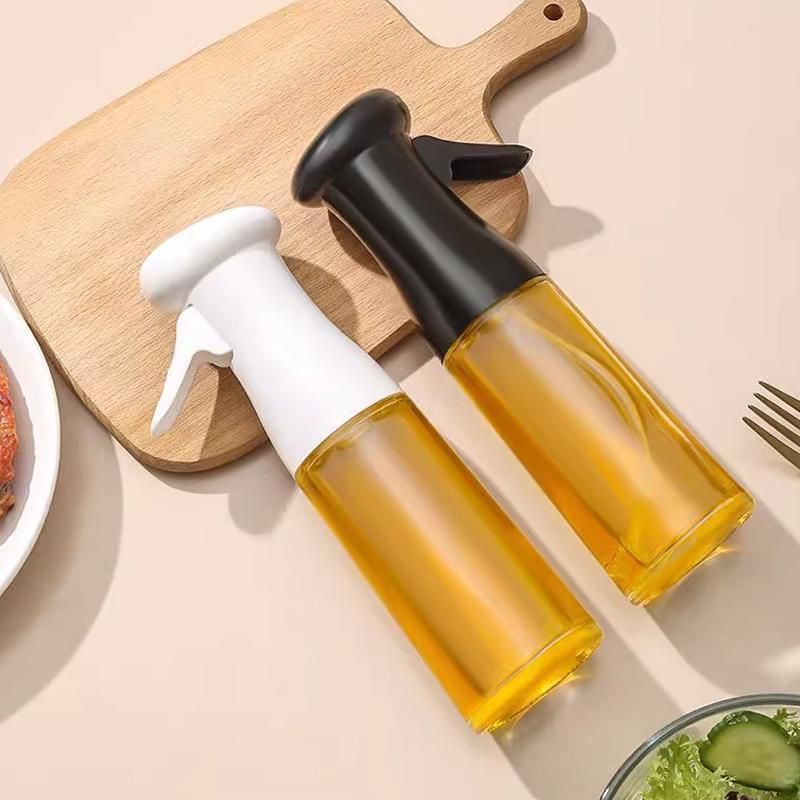 Olive Oil Sprayer Dispenser Cooking Baking BBQ Spray Bottle Kitchen Tool HG - Black