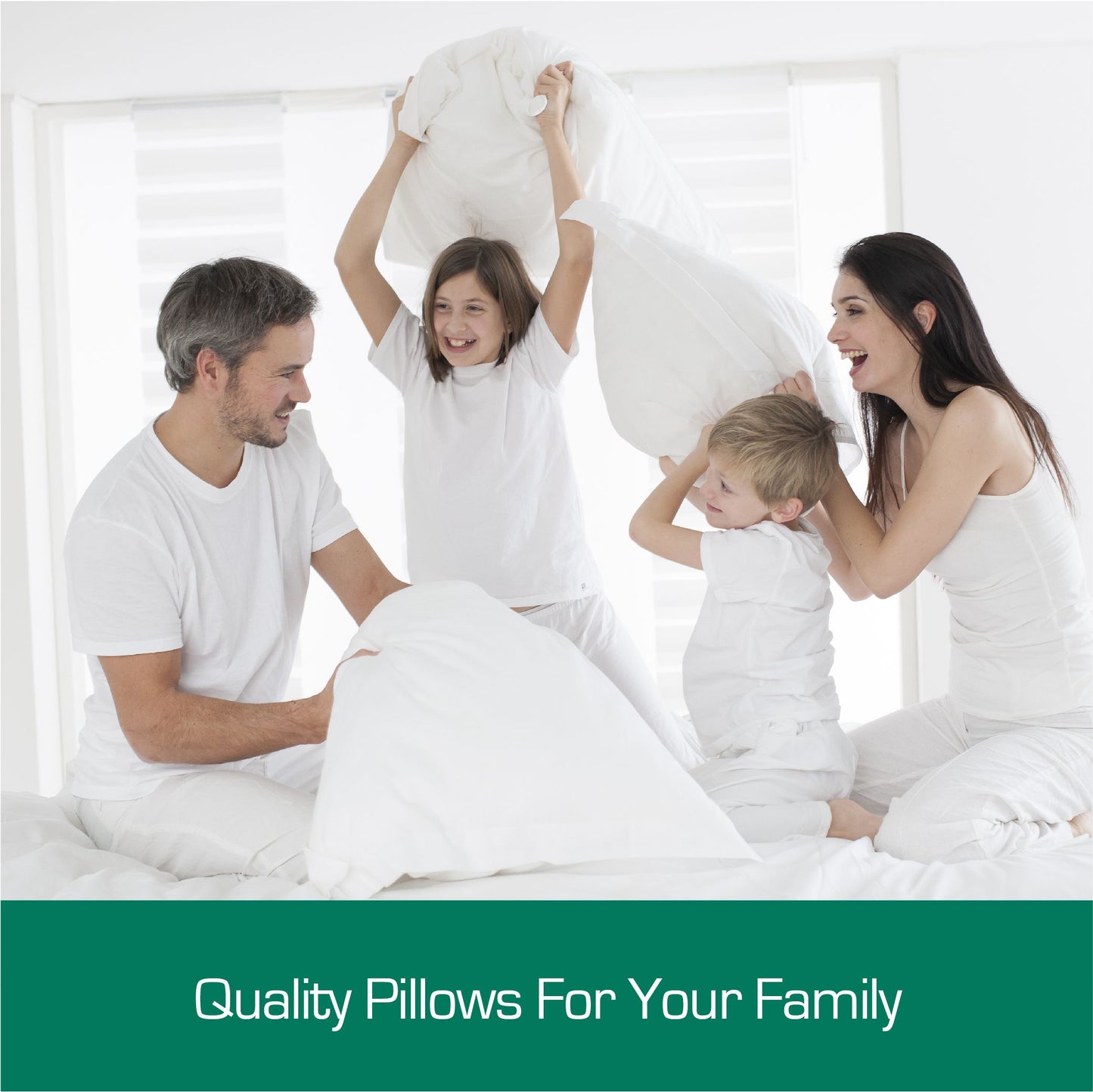 Luxor Australian Made Bamboo Cooling Pillow Standard Size Twin Pack
