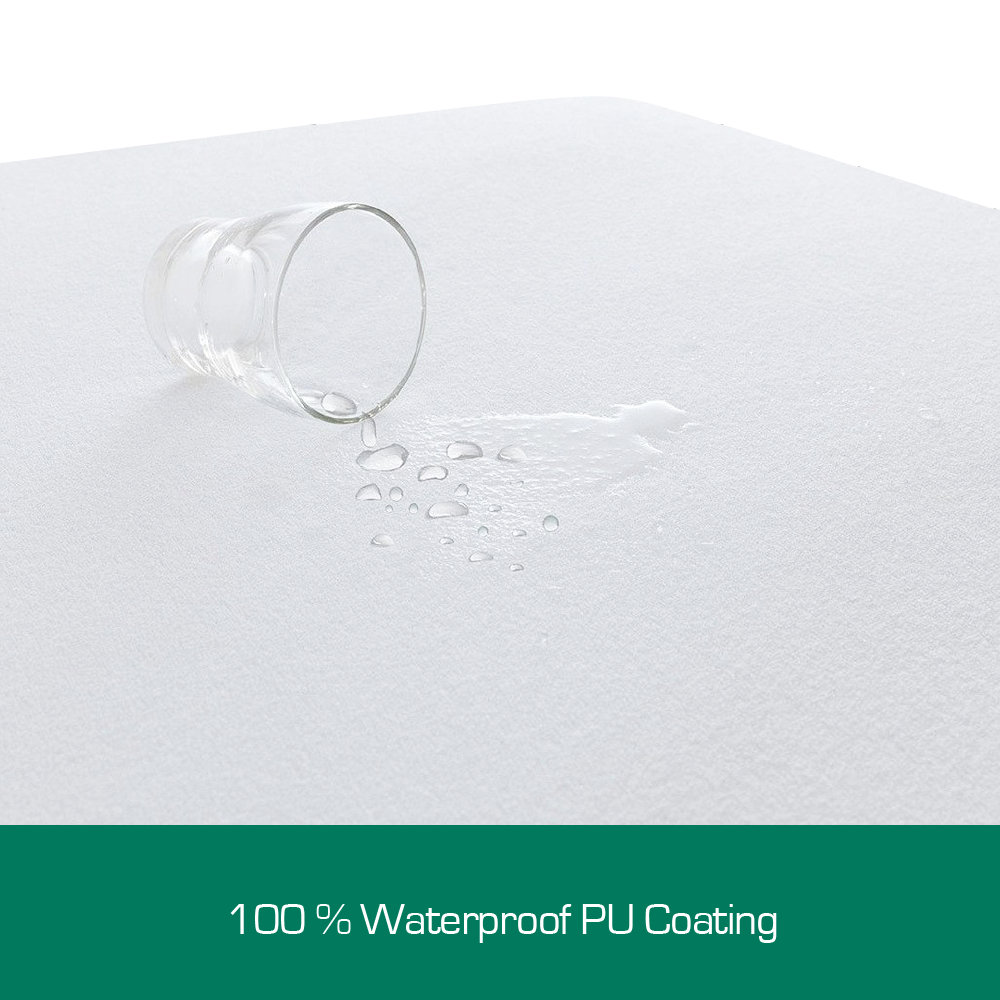 Woolcomfort Cotton Terry Fully Fitted Waterproof Mattress Protector Double Size