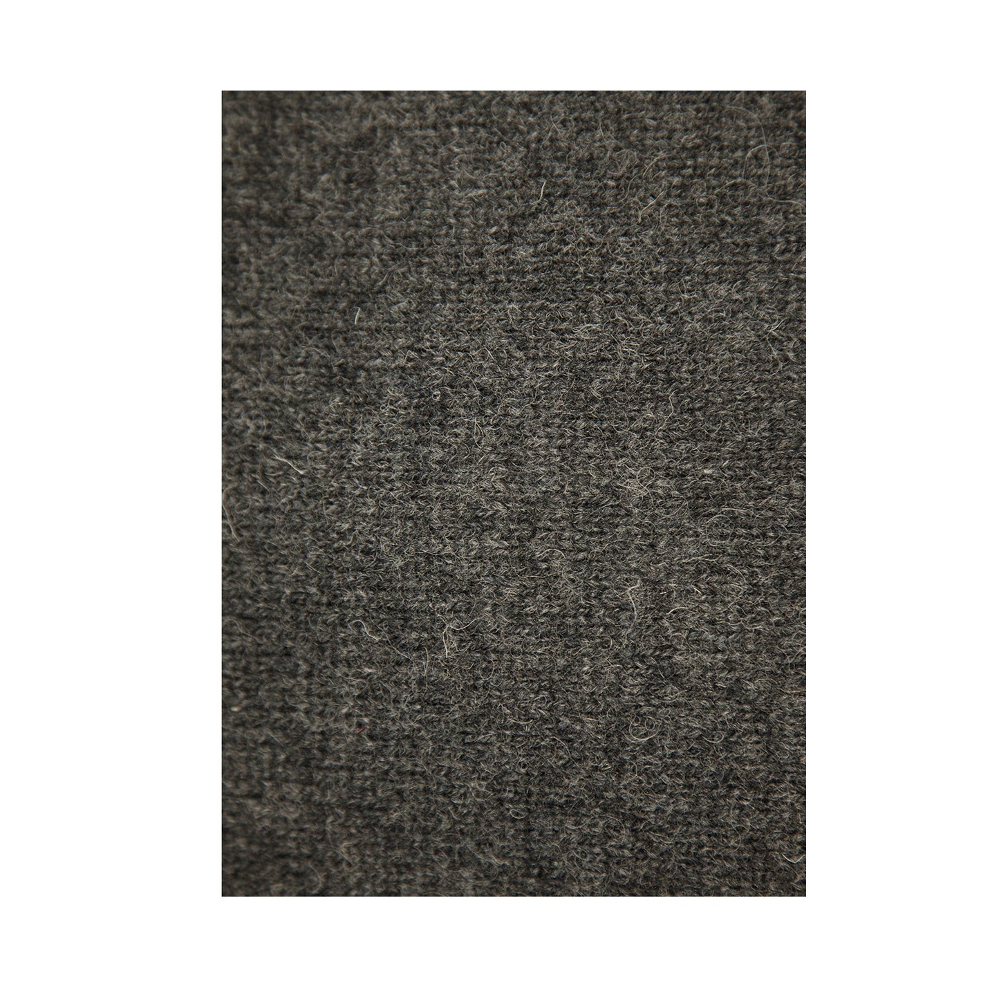 Mens 100% Shetland Ragg Wool Round Neck Knit Jumper Pullover Crew Sweater - Charcoal (29) - XXL
