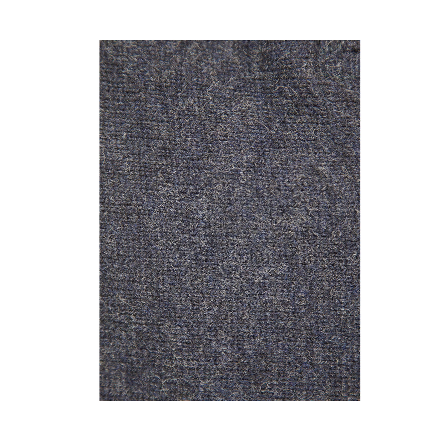 100% SHETLAND RAGG WOOL Half Zip Up Knit JUMPER Pullover Mens Sweater Knitted - Denim Blue (45) - 3XL - 6XL